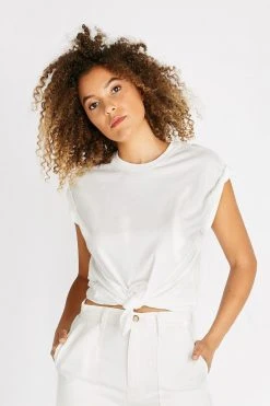 ÉTICA Gemma Tie Front Tee