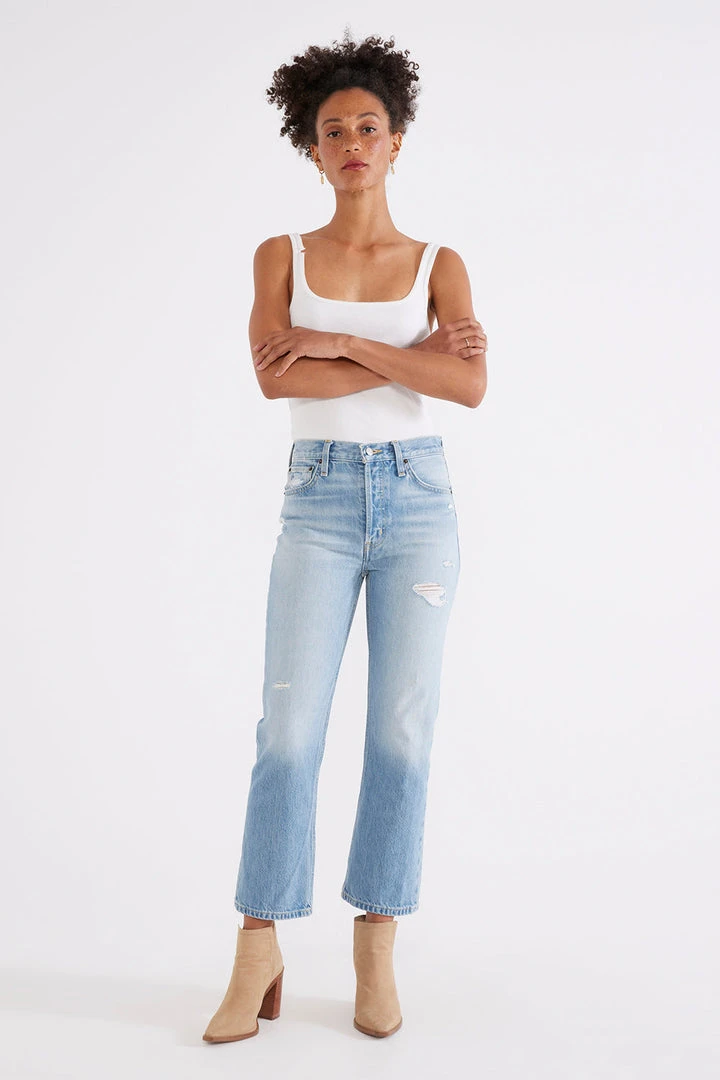 ÉTICA New Arrivals Josie High Rise Crop Jean 6 ÉTICA New Arrivals Josie High Rise Crop Jean