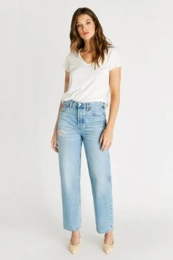 ÉTICA Tyler High Rise Vintage Straight Jean - Mystic Canyon New Arrivals