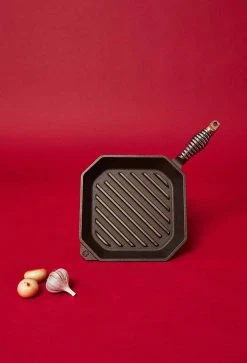 FINEX Home Goods Cast Iron 10" Grill Pan
