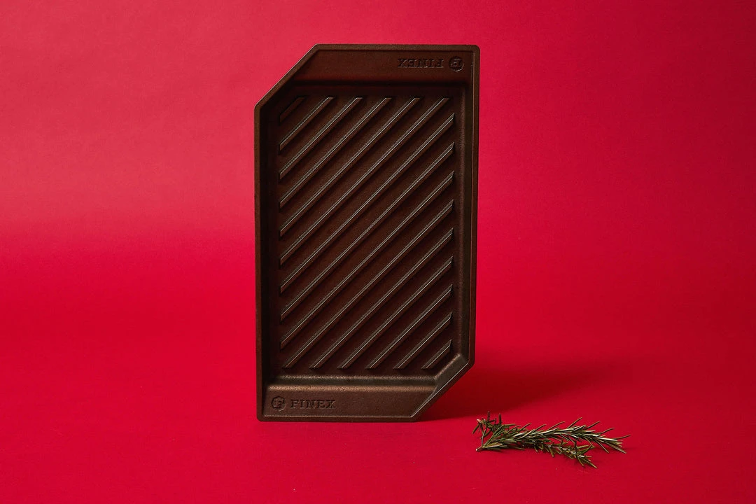 FINEX Cast Iron 15" Lean Grill Pan 6 FINEX Cast Iron 15" Lean Grill Pan