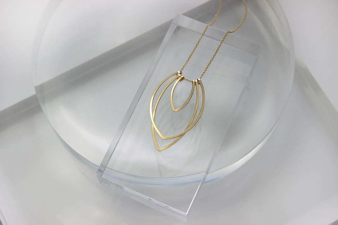 L.Greenwalt Jewelry Flame Necklace - Small 4 L.Greenwalt Jewelry Flame Necklace - Small