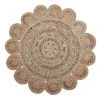 Casa Amarosa Flora Jute Rug Home Goods