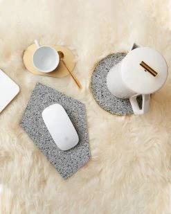 Slash Objects Home Goods Gem Recycled Rubber Mousepad - Gris 7 Slash Objects Home Goods Gem Recycled Rubber Mousepad - Gris