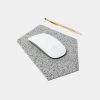 Slash Objects Home Goods Gem Recycled Rubber Mousepad - Gris