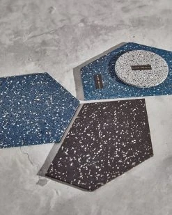 Slash Objects Gem Recycled Rubber Mousepad - Speckled Black Best Sellers