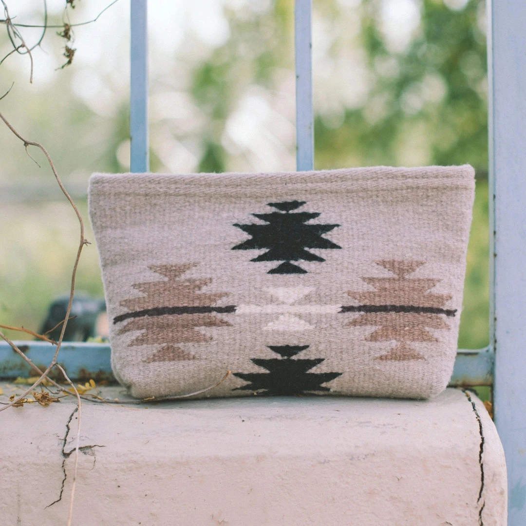 MZ Fair Trade Gemstone Wool Clutch Bag 9 MZ Fair Trade Gemstone Wool Clutch Bag