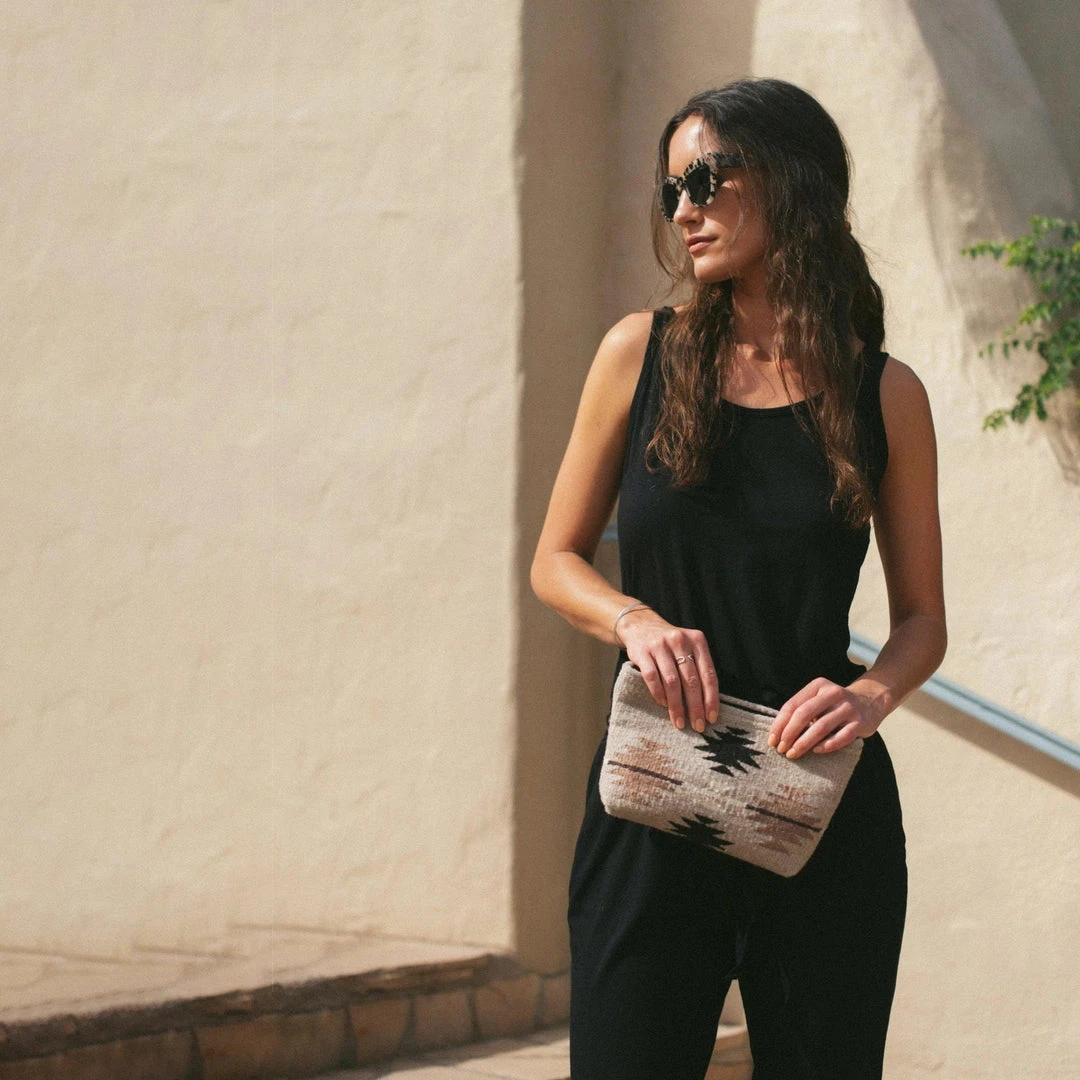 MZ Fair Trade Gemstone Wool Clutch Bag 11 MZ Fair Trade Gemstone Wool Clutch Bag