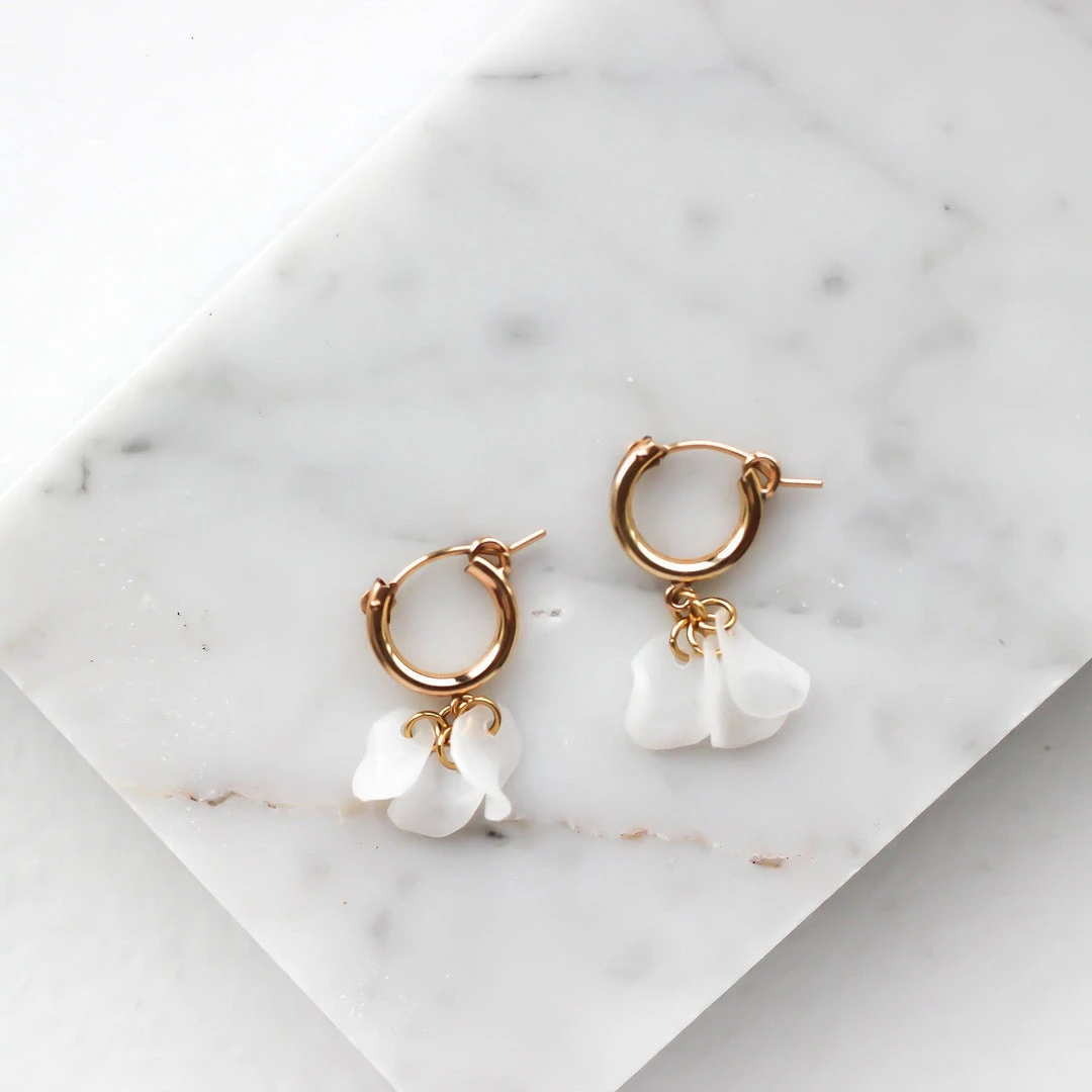 Giulia Letzi + META Jewelry Madre Upcycled Hugger Earrings 3 Giulia Letzi + META Jewelry Madre Upcycled Hugger Earrings