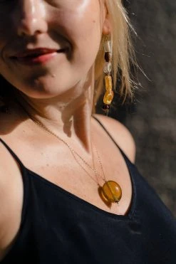 Abby Alley Recycled Glass Drop Earrings