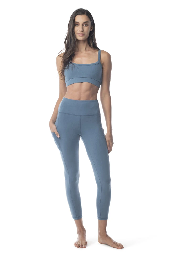 Synergy Organic Clothing Go To Yoga Bra - Teal Sale 8 Synergy Organic Clothing Go To Yoga Bra - Teal Sale