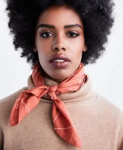 Anchal Best Sellers Graph Bandana - Rust