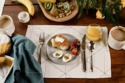 Anchal Best Sellers Graph Placemat Set