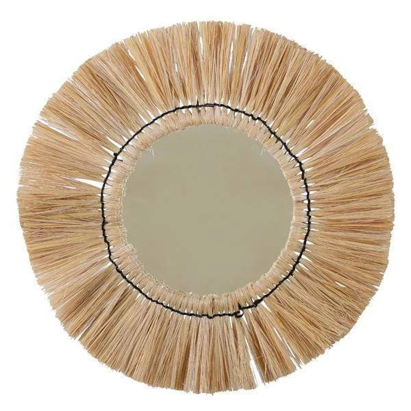 Casa Amarosa Grass Fringe Wall Mirror 5 Casa Amarosa Grass Fringe Wall Mirror
