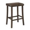 Greenington Tulip Counter Stool Set - Black Walnut 2 Greenington Tulip Counter Stool Set - Black Walnut