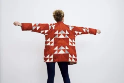 Haptic Lab Sale Flying Geese Quilt Coat