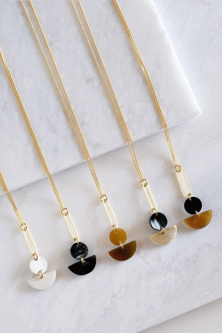 Hathorway Jewelry Tho Horn Pendant Necklace 5 Hathorway Jewelry Tho Horn Pendant Necklace