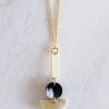 Hathorway Jewelry Tho Horn Pendant Necklace