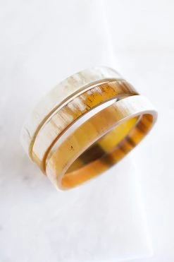 Hathorway Tron Horn Bangle Bracelet Set Best Sellers