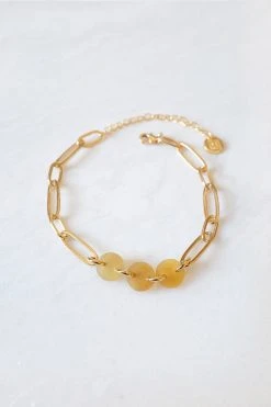 Hathorway Jewelry Xuan Horn Link Ankle Bracelet 8 Hathorway Jewelry Xuan Horn Link Ankle Bracelet