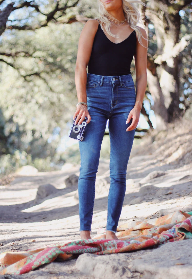 Porter Blue Best Sellers Heart Breaker High Rise Skinny Jean - Vera 3 Porter Blue Best Sellers Heart Breaker High Rise Skinny Jean - Vera