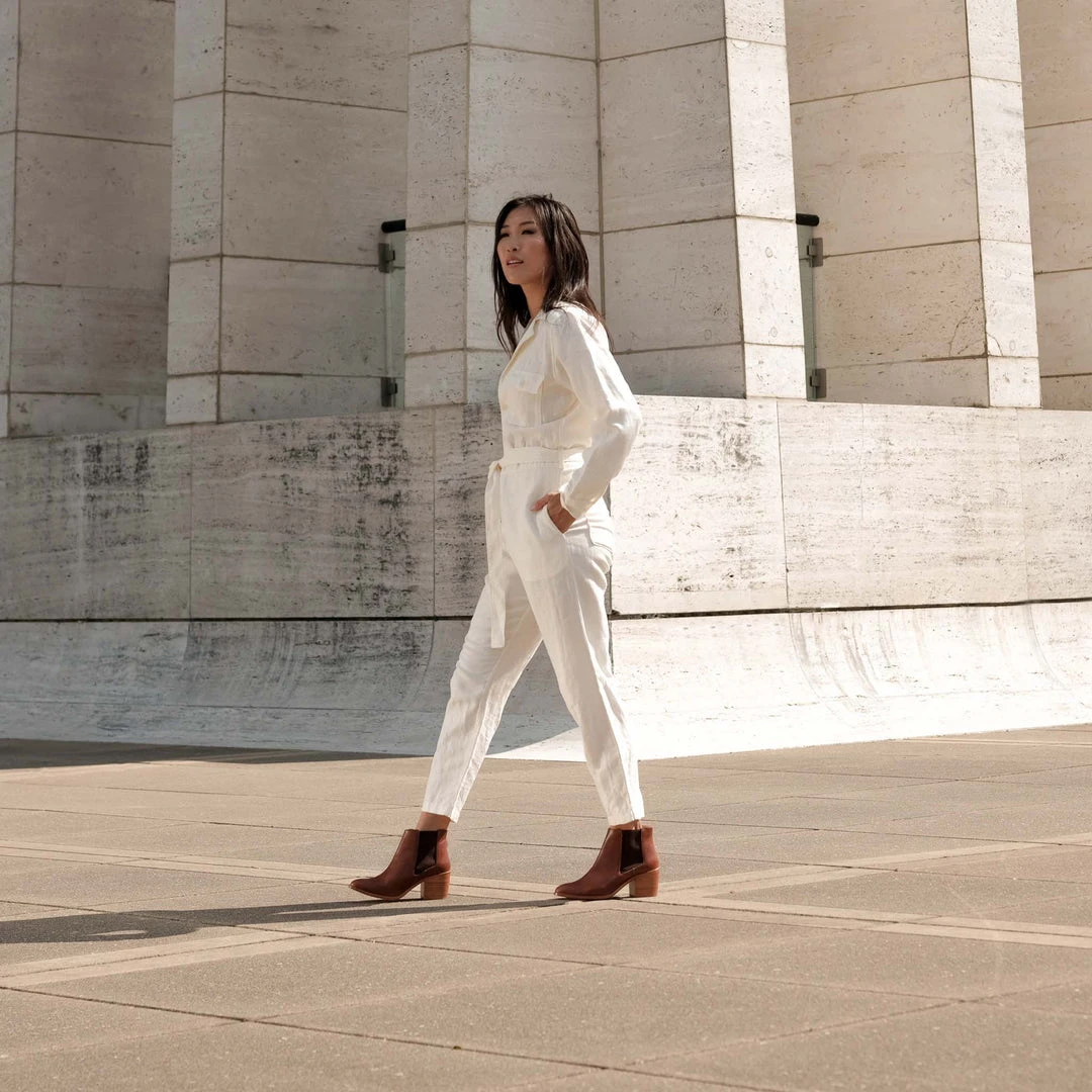 Nisolo Heeled Chelsea Boot - Brandy Shoes 6 Nisolo Heeled Chelsea Boot - Brandy Shoes