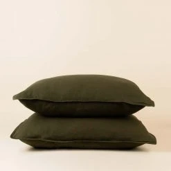 Evenfall Hemp Sham Set