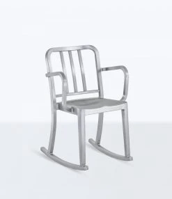 Emeco Heritage Recycled Rocking Armchair Furniture