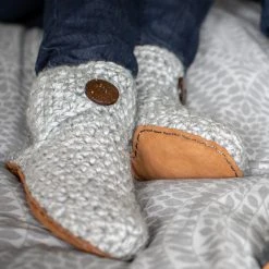 Kingdom Of Wow High Top Unisex Bamboo Wool Slippers