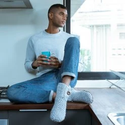 Kingdom Of Wow High Top Unisex Bamboo Wool Slippers