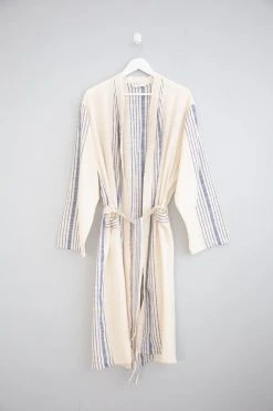 Home & Loft Hudson Unisex Long Turkish Robe - Royal Blue