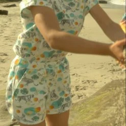 Honey Cake Tiger Kids' + Baby Kids' Magical Jungle Unisex Shorts