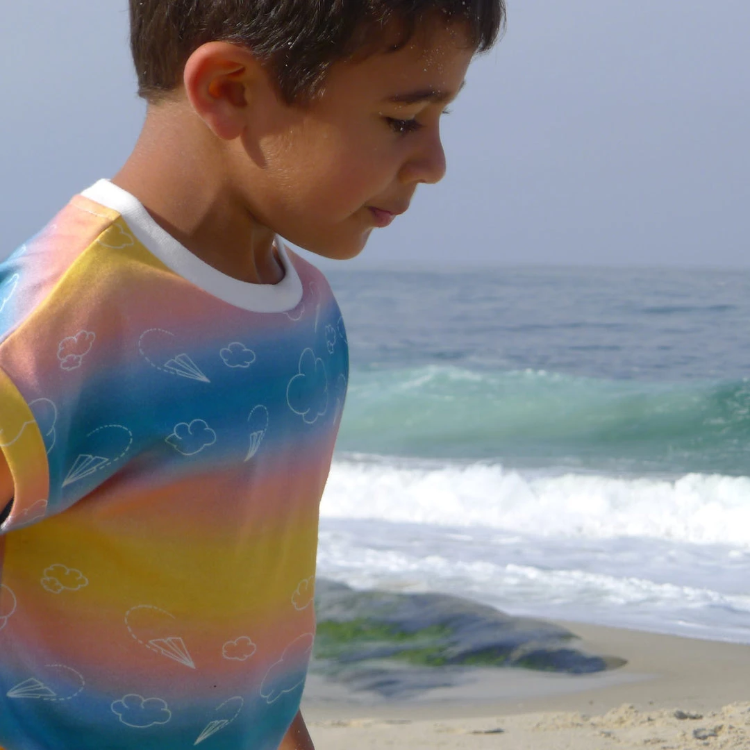 Honey Cake Tiger Kids' + Baby Kids' Sky's The Limit Unisex T-Shirt 5 Honey Cake Tiger Kids' + Baby Kids' Sky's The Limit Unisex T-Shirt