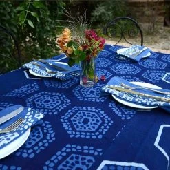 Ichcha Kitchen + Dining Honeycomb Table Runner