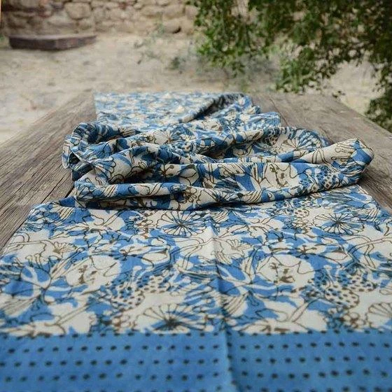 Ichcha Handcrafted Azul Table Runner 7 Ichcha Handcrafted Azul Table Runner