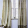 Ichcha Handcrafted Border Creme Black Curtain 2 Ichcha Handcrafted Border Creme Black Curtain