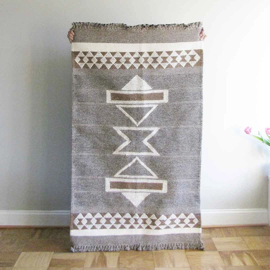 Ichcha Desh Dhurrie Rug 6 Ichcha Desh Dhurrie Rug