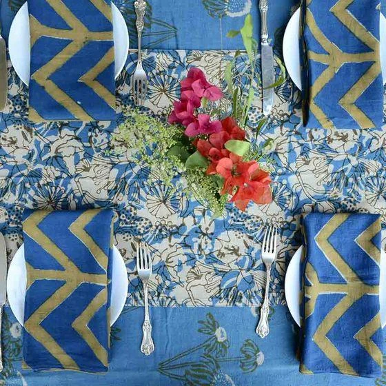 Ichcha Golden Arrow Napkin Set Kitchen + Dining 5 Ichcha Golden Arrow Napkin Set Kitchen + Dining