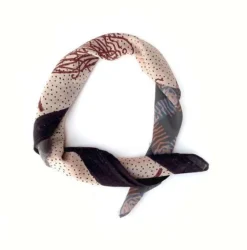 Ichcha Pink Sky Square Bandana Handcrafted 6 Ichcha Pink Sky Square Bandana Handcrafted