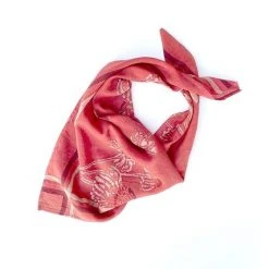 Ichcha Red Love Square Bandana