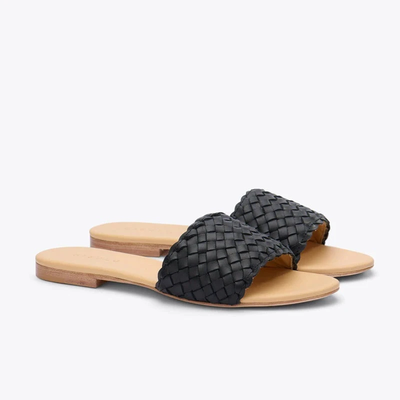 Nisolo Shoes Isla Woven Slide Sandal 3 Nisolo Shoes Isla Woven Slide Sandal