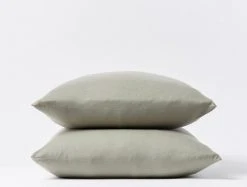 Coyuchi Jersey Envelope Pillowcase Set - Laurel