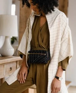 Anchal Kantha Crossbody Belt Bag