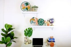 KAZI Jadi Metallic Floret Hot Pad Home Goods 7 KAZI Jadi Metallic Floret Hot Pad Home Goods