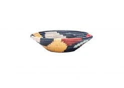 KAZI Medium Mod Abstract Round Basket 9 KAZI Medium Mod Abstract Round Basket