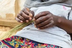 KAZI Spiral Metallic Silver Hot Pad Home Goods