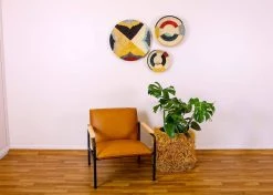 KAZI Large Mod Msanii Round Basket