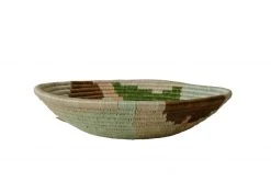 KAZI Tierra Abstract Large Round Basket
