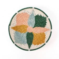 KAZI Extra Large Floret Round Basket