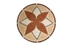 KAZI Extra Large Shades Of Sand Hope Round Basket